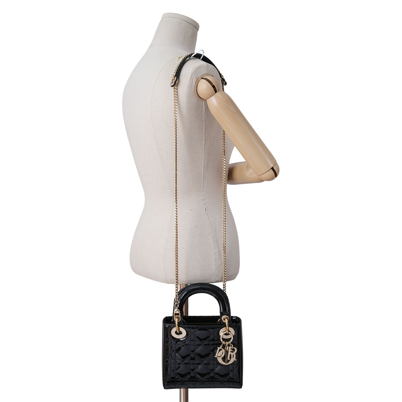 CHRISTIAN DIOR(USED)크리스찬디올 레이디 디올 페이던트 미니